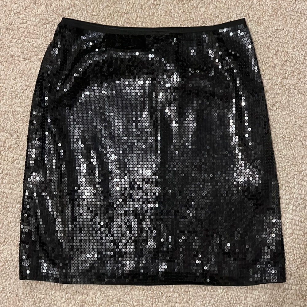 Ann Taylor Sequin Mini Skirt